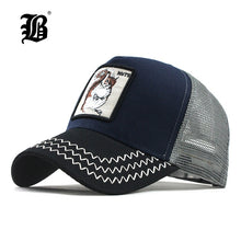 Load image into Gallery viewer, [FLB] Fashion Mesh Baseball Cap Unisex Lovely Animals Caps Women&amp;Men Snapback Cap Dad Hat Summer Bone Adjustable Gorras F339