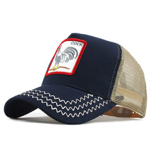 Load image into Gallery viewer, [FLB] Fashion Mesh Baseball Cap Unisex Lovely Animals Caps Women&amp;Men Snapback Cap Dad Hat Summer Bone Adjustable Gorras F339