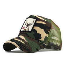 Load image into Gallery viewer, [FLB] Fashion Mesh Baseball Cap Unisex Lovely Animals Caps Women&amp;Men Snapback Cap Dad Hat Summer Bone Adjustable Gorras F339