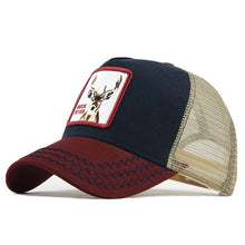 Load image into Gallery viewer, [FLB] Fashion Mesh Baseball Cap Unisex Lovely Animals Caps Women&amp;Men Snapback Cap Dad Hat Summer Bone Adjustable Gorras F339