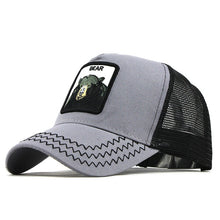 Load image into Gallery viewer, [FLB] Fashion Mesh Baseball Cap Unisex Lovely Animals Caps Women&amp;Men Snapback Cap Dad Hat Summer Bone Adjustable Gorras F339