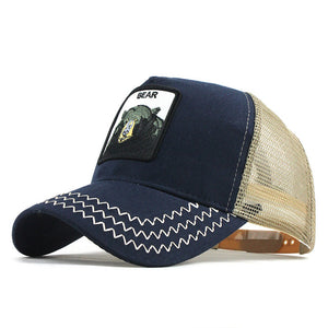 [FLB] Fashion Mesh Baseball Cap Unisex Lovely Animals Caps Women&Men Snapback Cap Dad Hat Summer Bone Adjustable Gorras F339
