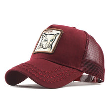 Load image into Gallery viewer, [FLB] Fashion Mesh Baseball Cap Unisex Lovely Animals Caps Women&amp;Men Snapback Cap Dad Hat Summer Bone Adjustable Gorras F339