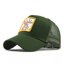 Load image into Gallery viewer, [FLB] Fashion Mesh Baseball Cap Unisex Lovely Animals Caps Women&amp;Men Snapback Cap Dad Hat Summer Bone Adjustable Gorras F339